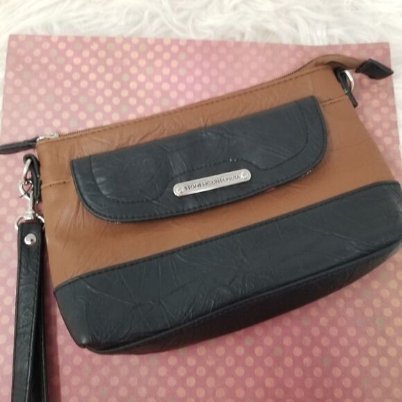 Nubuck Smooth Leather 3 in 1 Crossbody Bag - Picture 12 of 13
